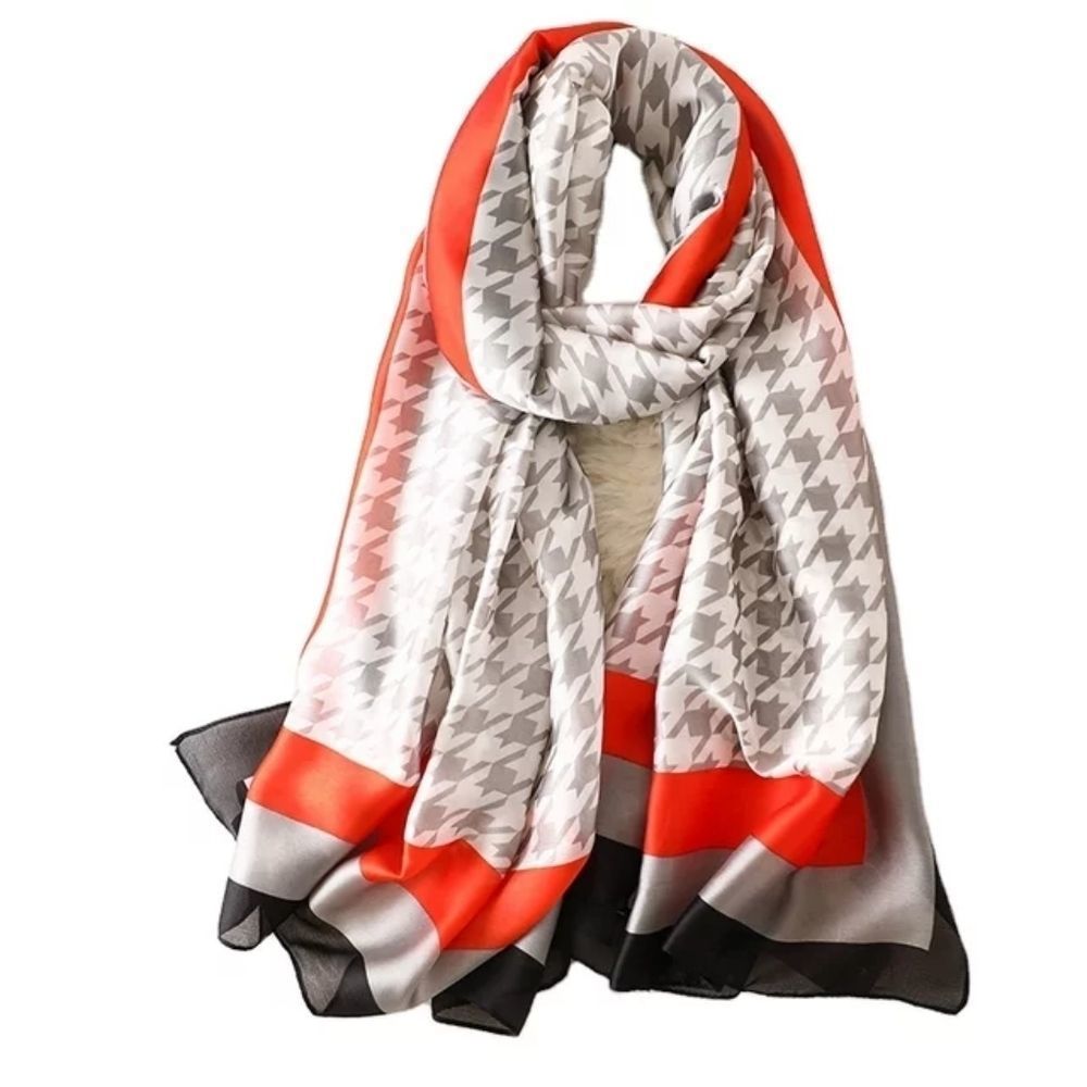 Women Satin Silky Long Scarf/Shawl Body Wrap - Picture 5 of 5